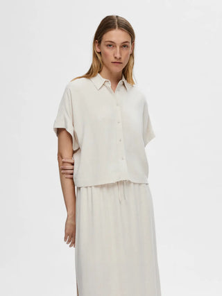 Viva SS Cropped Shirt