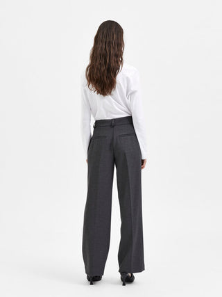 Rita wide pant Grå