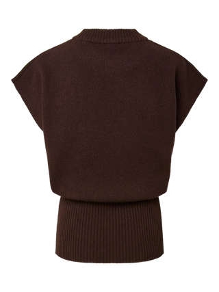 Esli Wool Blend Knit Vest