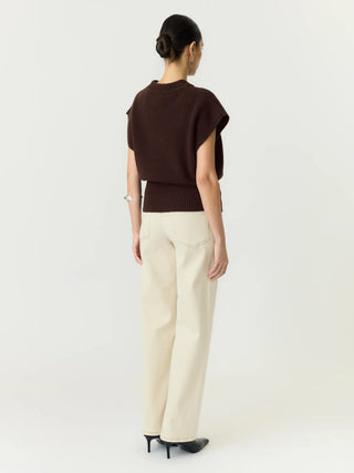 Esli Wool Blend Knit Vest