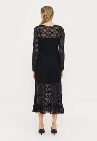 Olena Midi Dress Svart