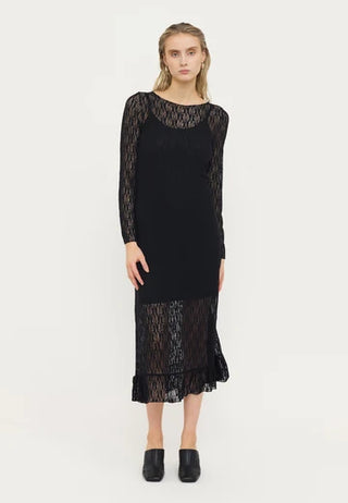 Olena Midi Dress Svart
