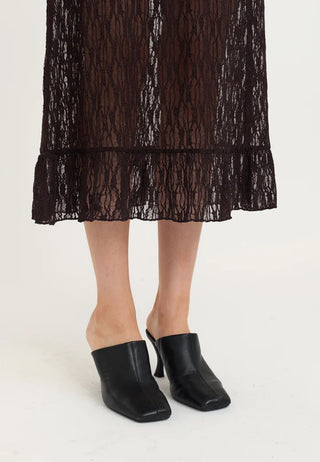 Olena Midi Dress Brun