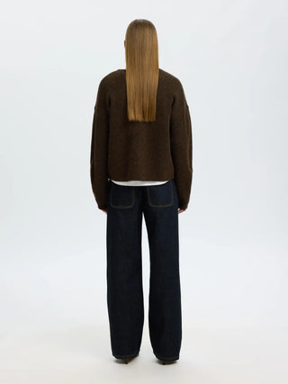 LULU DUFFLE KNIT CARDIGAN