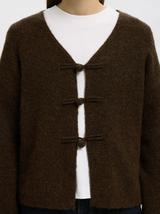 LULU DUFFLE KNIT CARDIGAN