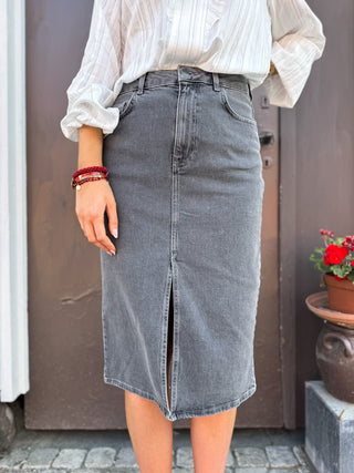 Ellen Midi Denim Skirt