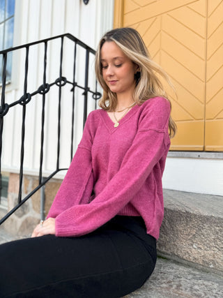 Allison V-neck Knit