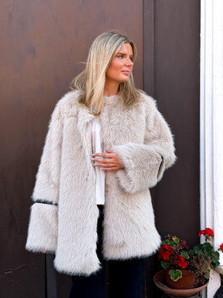 Pearly Fur Coat