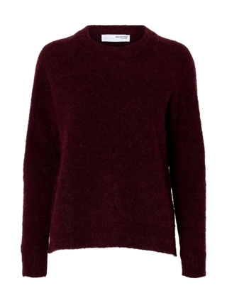 LULU LS KNIT O-NECK FIG