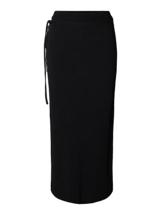 CARLY MW KNIT ANKLE SKIRT