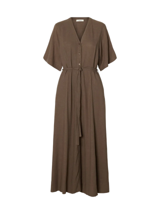 VIVA REGULAR LINEN BLEND DRESS