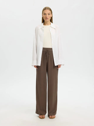 VIVA-GULIA HW LONG SUN PANT BRUN