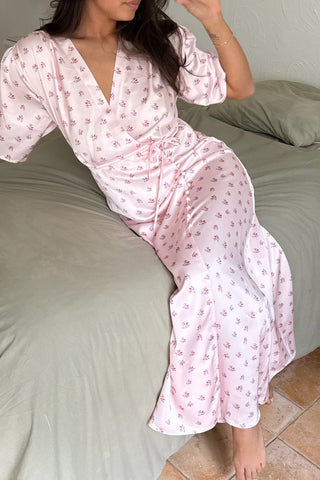 YrsaIC Maxi Dress - Pink