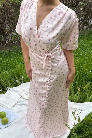 YrsaIC Maxi Dress - Pink