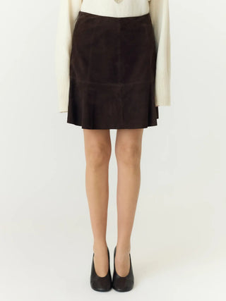 COLLY HW SUEDE SKIRT