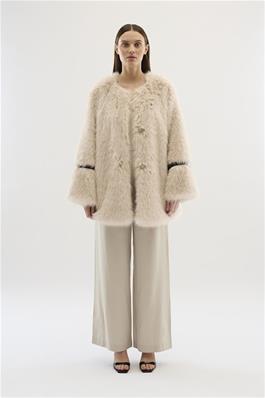 Pearly Fur Coat