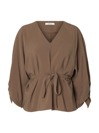 Mary 3/4 Belted Top