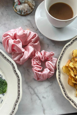 Silkes Scrunchie Angel Pink