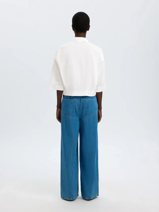 CLEO REGULAR 3/4 CROPPED SHIRT