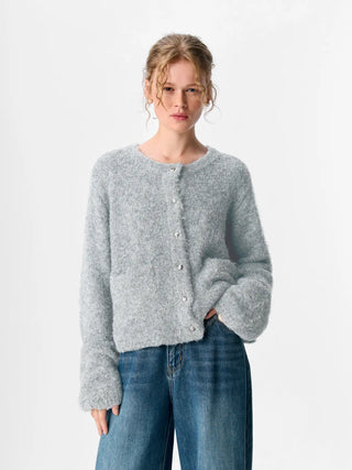 SAGGIA RE L/S KNIT CARDIGAN