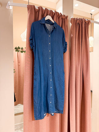 Frame Tiana 2/4 Denim Dress