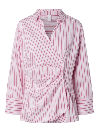 ALISA LONG WRAP SHIRT