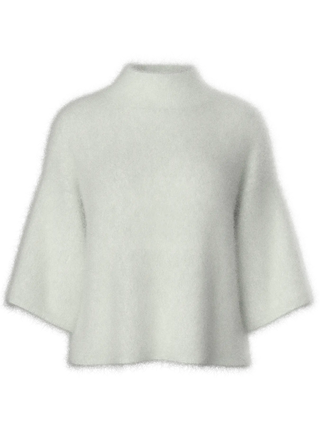 TILDE 2/4 MOHAIR BLEND KNIT PULLOVER
