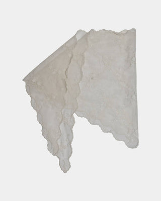 Lace Scarf White