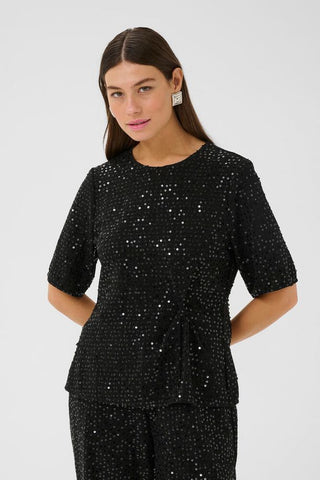 Tamera Sequin Blouse