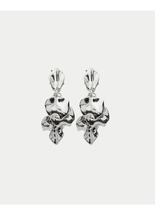 Leaf Earrings Metalic