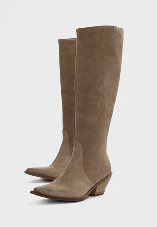 Josie Beige Mocka Stövel