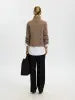 LULU DUO LS KNIT HIGH NECK