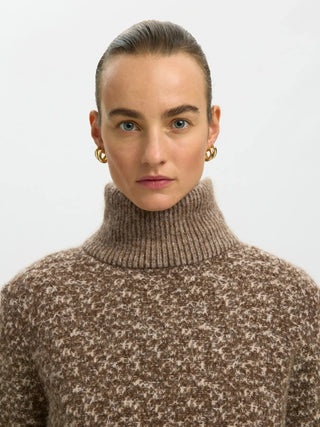 LULU DUO LS KNIT HIGH NECK