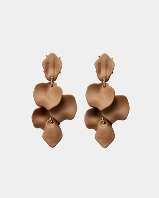 Leaf Clip on Earrings