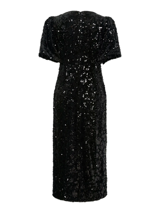 SOFIE 2/4 SEQUIN MIDI DRESS