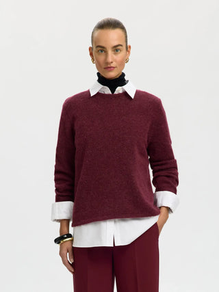 LULU NEW LS KNIT O-NECK