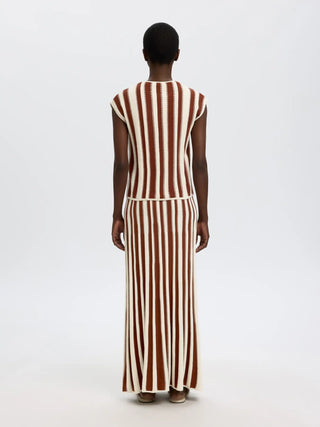 LENA KNIT LONG SKIRT