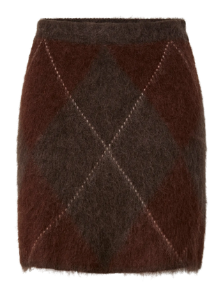 ARGY HW MOHAIR BLEND KNIT SKIRT