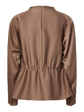 PELLA LS FUNNEL NECK TOP