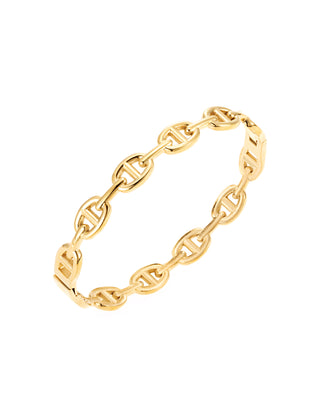 Pattern bangle gold