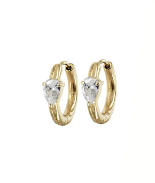 DROP Crystal Hoops