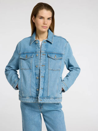 ALICE LS LIGHT BLUE DENIM JACKET