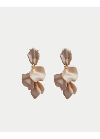 Leaf Earrings Pearl