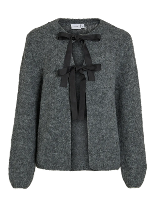 BOWS L/S KNIT CARDIGAN