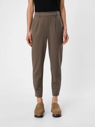 LISA SLIM PANT - BRUN