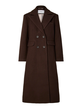 Royla Ls Wool Blend Long Coat