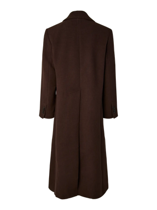 Royla Ls Wool Blend Long Coat