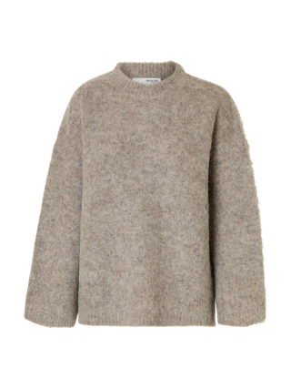 Gabriella Ls Knit New O-Neck